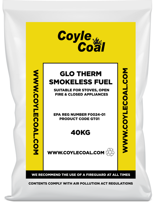 Coyle’s Glo Therm 40KG + 1 bag of firewood